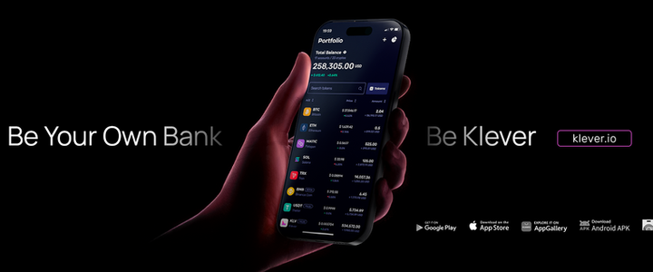 Be Your Own Bank With Klever Wallet