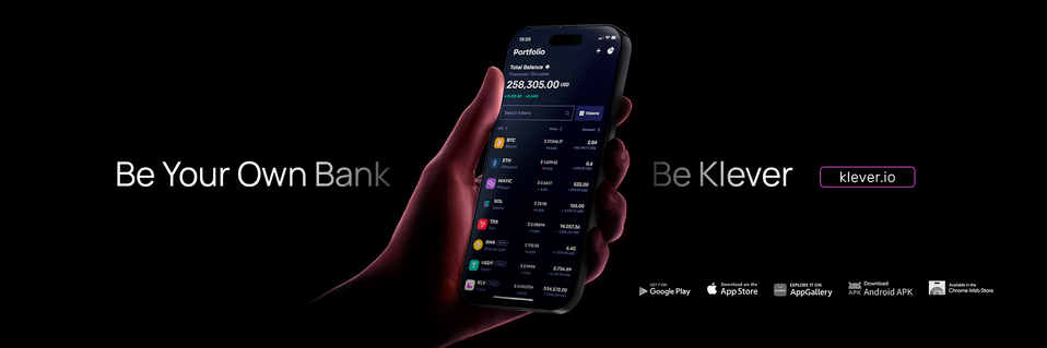 Be Your Own Bank With Klever Wallet
